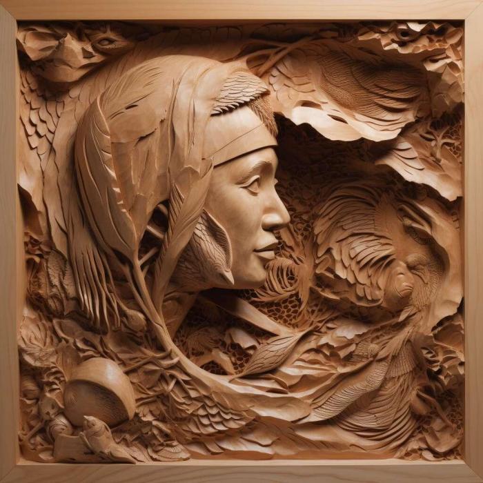 نموذج ثلاثي الأبعاد لآلة CNC 3D Art 